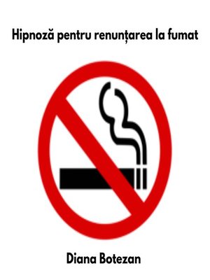 cover image of Hipnoză pentru renunțarea la fumat